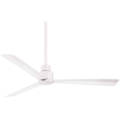 Minka Aire F787 Simple 52" Outdoor Ceiling Fan Flat White