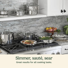 Cuisinart Chefs Classic 17 Piece Stainless Steel Cookware Set