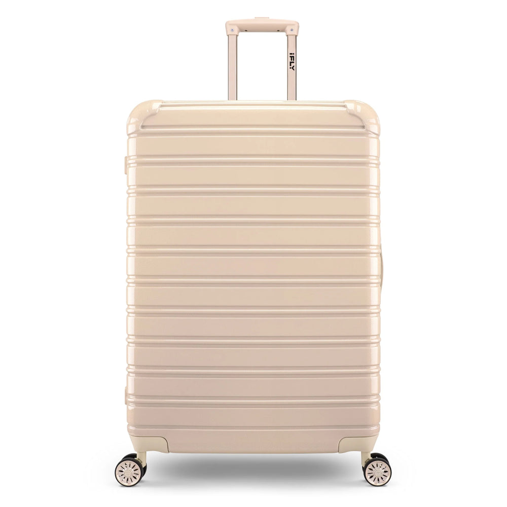 Ifly Hardside Fibertech Luggage 28" Checked Luggage, Champagne