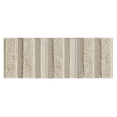 INK+IVY - Asher Woven Texture Stripe Bath Rug - 22x58" - Natural