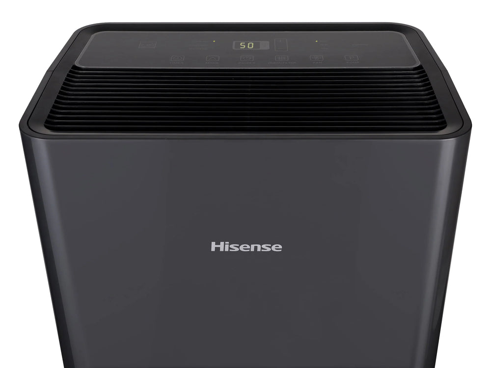 Hisense 50 Pint Dehumidifier with Built - in Pump, Energy Star