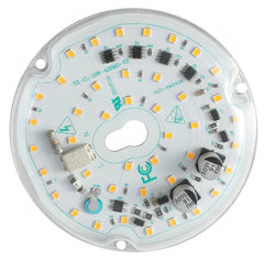 Ledytech 3.93'' Retrofit Light Kit for Ceiling Flush Light Ceiling Fan Light Replacement Panel PCB 18W 3000K 6000K 1800Lm 120V CRI90 Dimmable (warm