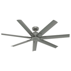 Hunter Downtown 60" Ceiling Fan in Matte Silver