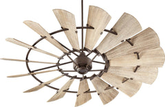 Quorum Windmill 72" Ceiling Fan - Oiled Bronze - 97215 - 86