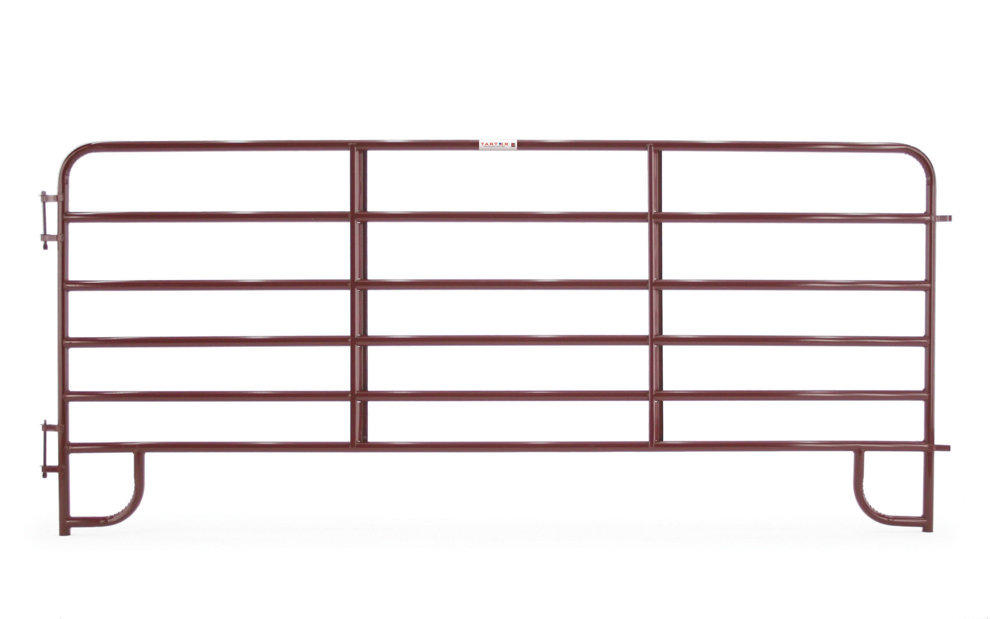 Tarter ECR12 Corral Panel. Steel. Red. Powdercoated