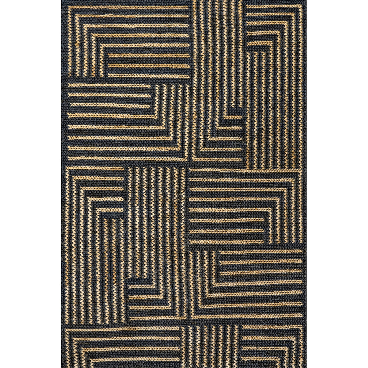 nuLOOM Lauren Liess Grassland Handwoven Jute Area Rug, 5' x 8', Ivory