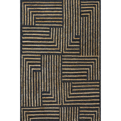 nuLOOM Lauren Liess Grassland Handwoven Jute Area Rug, 5' x 8', Ivory