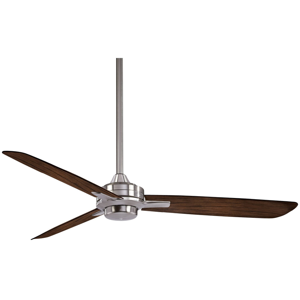 Minka Aire F727 Rudolph 52" Ceiling Fan Brushed Nickel/Medium Maple